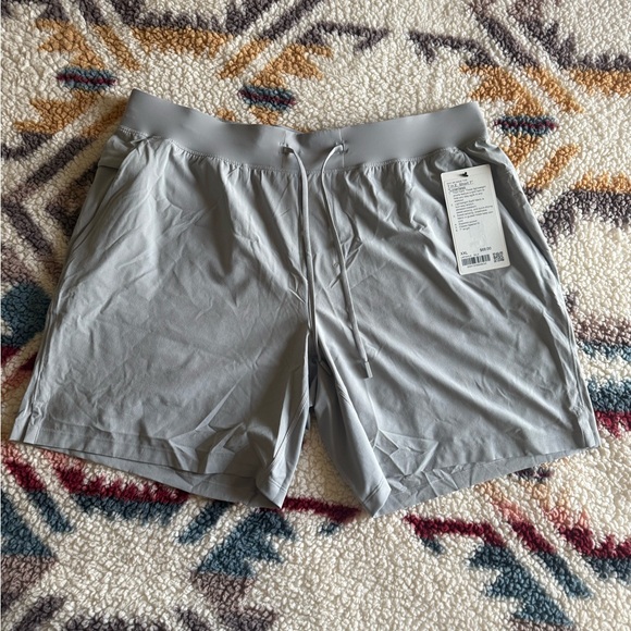 lululemon athletica Other - NWT Lululemon Men’s T.H.E. Short *Linerless 7" Size XXL Silver Grey